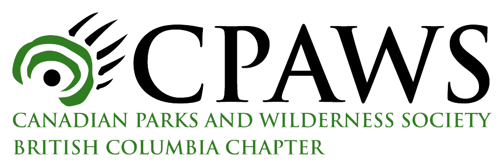 CPAWS logo A sketch of a paw in green and black. 'CPAWS' in serif, large black font.