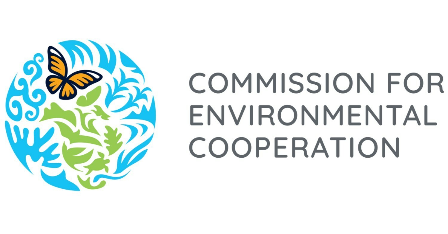 Commission for Environmental Cooperation-2023 CEC Council Statem Intricate logo with green and blue designs and a butterfly. 'Commission for Environmental Cooperation' in grey font.